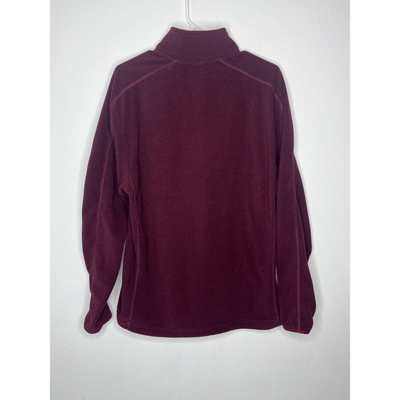 C9 by Champion 1/4 Zip Sweater Mens Large L Maroon Fleece Long Sleeve EUC - Picture 6 of 15
